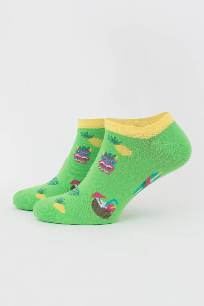 Носки мужские невидимые Ms1 tropic 001 Giulia (jasmine)