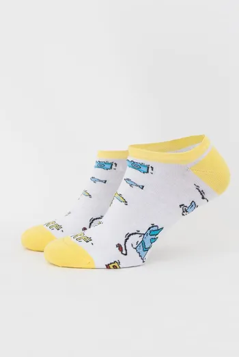 Носки мужские невидимые Ms1 tropic 002 Giulia (bianco) Носки мужские невидимые Ms1 tropic 002 Giulia (bianco)