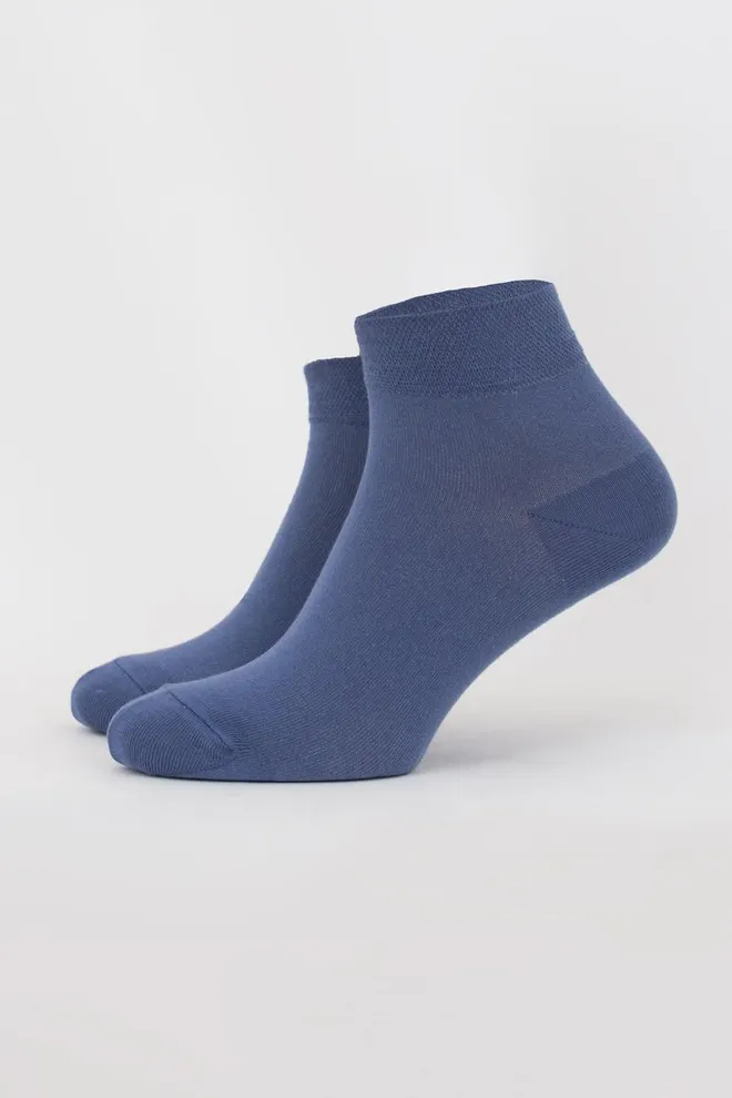 Носки мужские укороченные Ms2 soft premium classic Giulia (jeans)