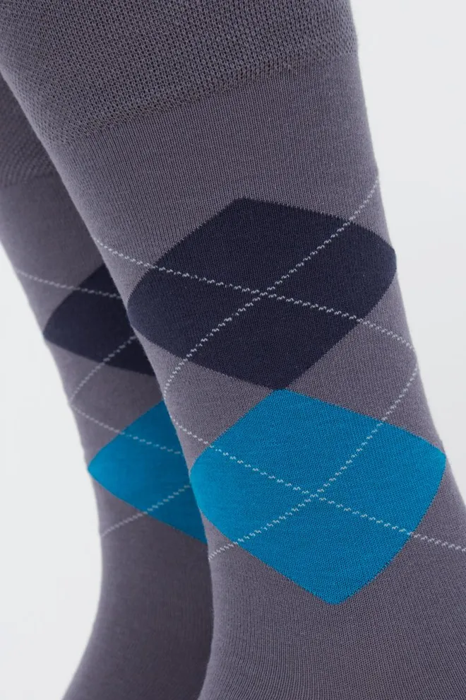 Шкарпетки чоловічі класичні Ms3 soft comfort 002 Giulia (fumo)