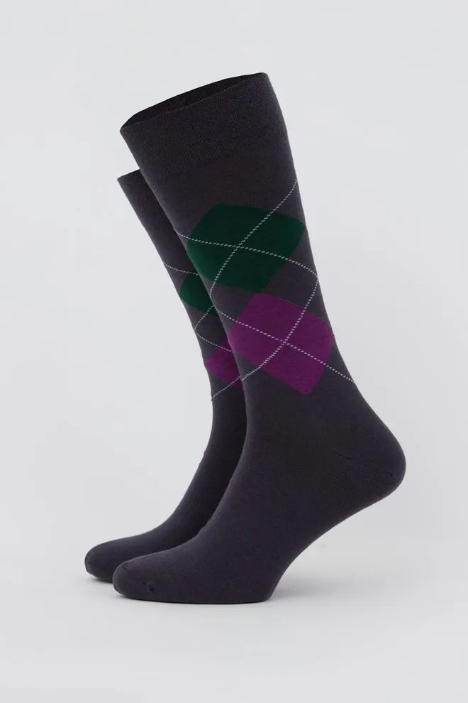 Шкарпетки чоловічі класичні Ms3 soft comfort 002 Giulia (iron)