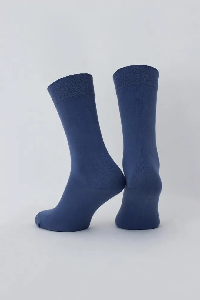 Носки мужские классические Ms3 soft premium classic Giulia (jeans)