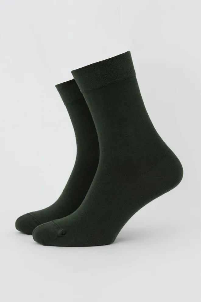 Носки мужские классические Ms3 soft premium classic Giulia (khaki)