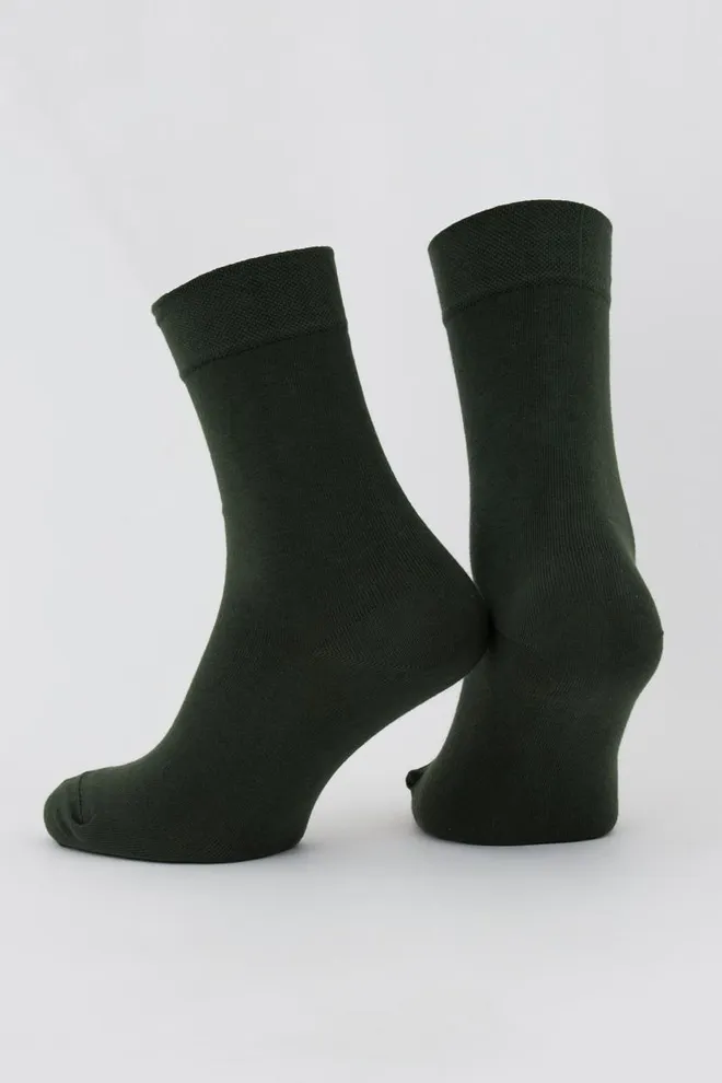 Носки мужские классические Ms3 soft premium classic Giulia (khaki)