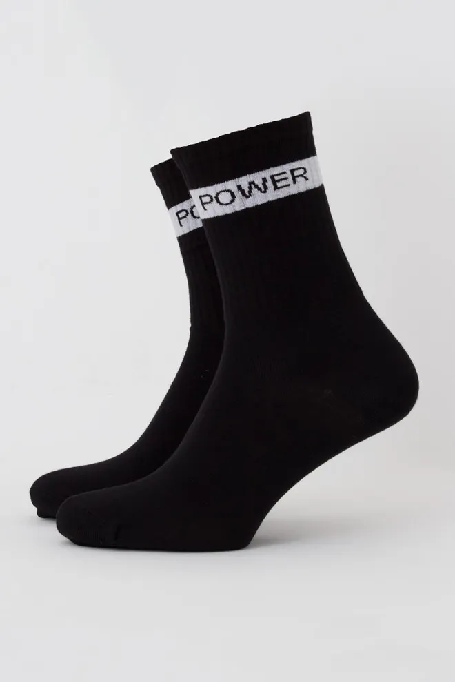 Носки мужские классические Ms3 text strong 006 Giulia (black)