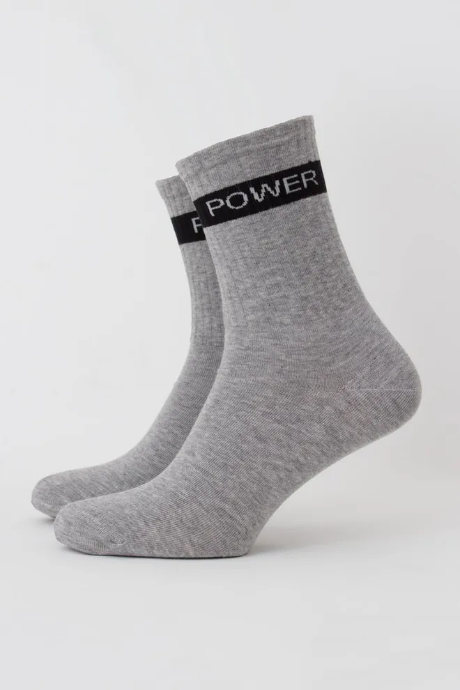 Носки мужские классические Ms3 text strong 006 Giulia (light grey melange)