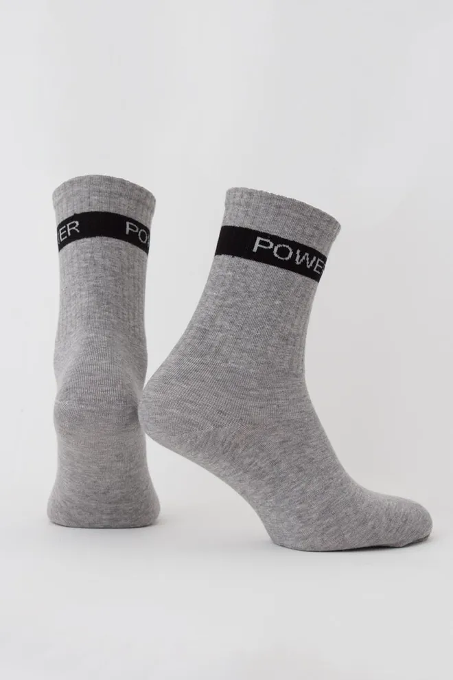 Носки мужские классические Ms3 text strong 006 Giulia (light grey melange)