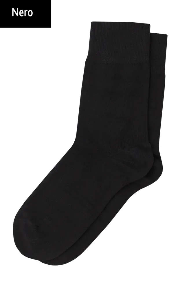 Носки мужские классические MSL color Giulia (nero)