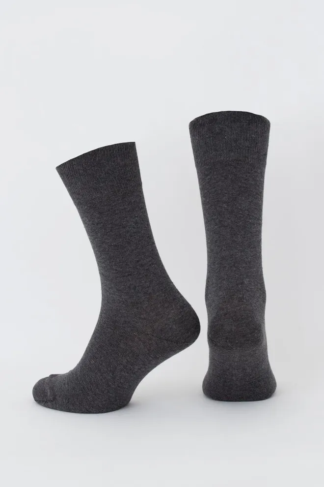 Носки мужские классические MSL color Giulia (dark melange)