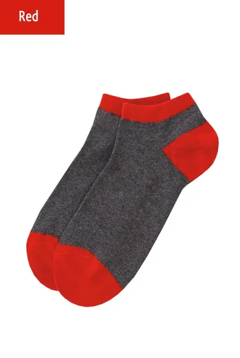 Носки мужские короткие MSS-002 Giulia (red) Носки мужские короткие MSS-002 Giulia (red)