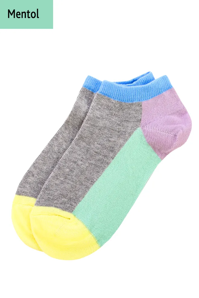 Носки мужские короткие MSS-003 Giulia (mentol)