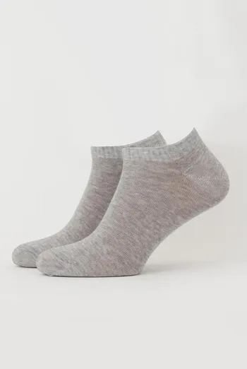 Носки мужские укороченные Mss color Giulia (light grey melange) Носки мужские укороченные Mss color Giulia (light grey melange)