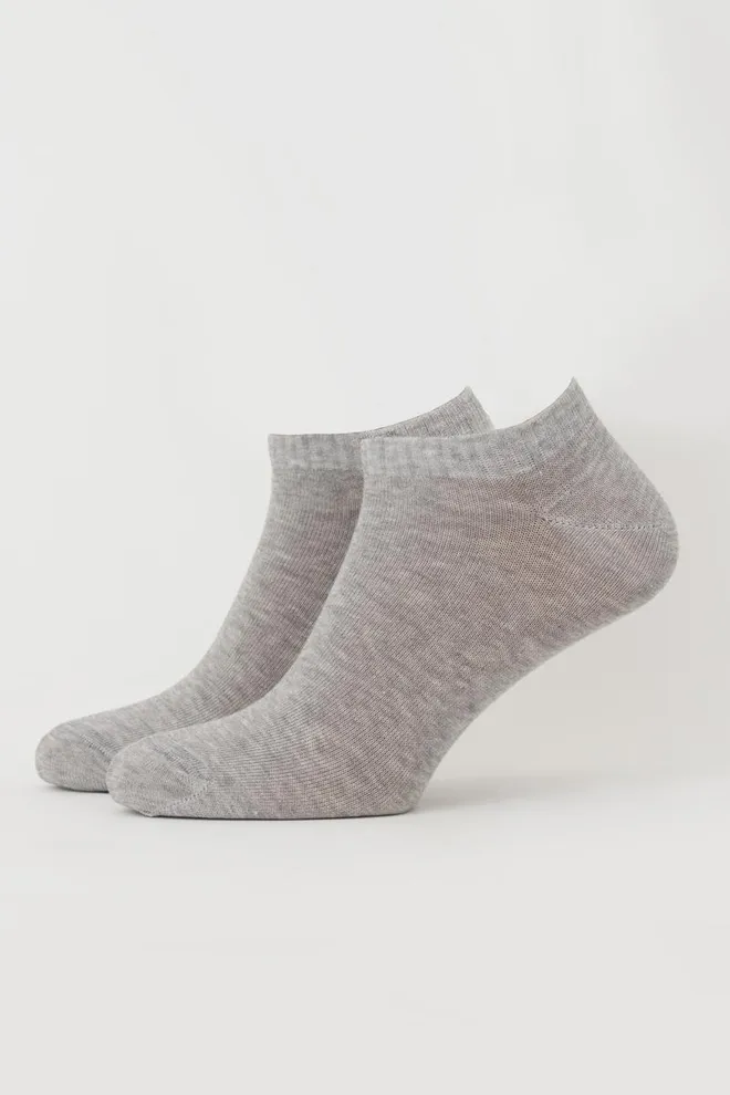 Носки мужские укороченные Mss color Giulia (light grey melange)