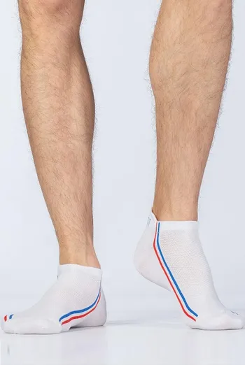 Носки мужские короткие спортивные MS sport-02 Giulia (bianco)