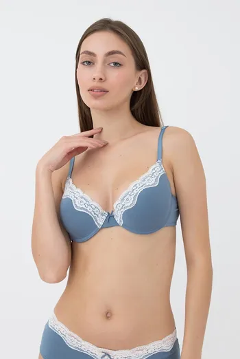 Бюстгальтер с формованной чашкой Medeya 1522/61 Giulia (blue)