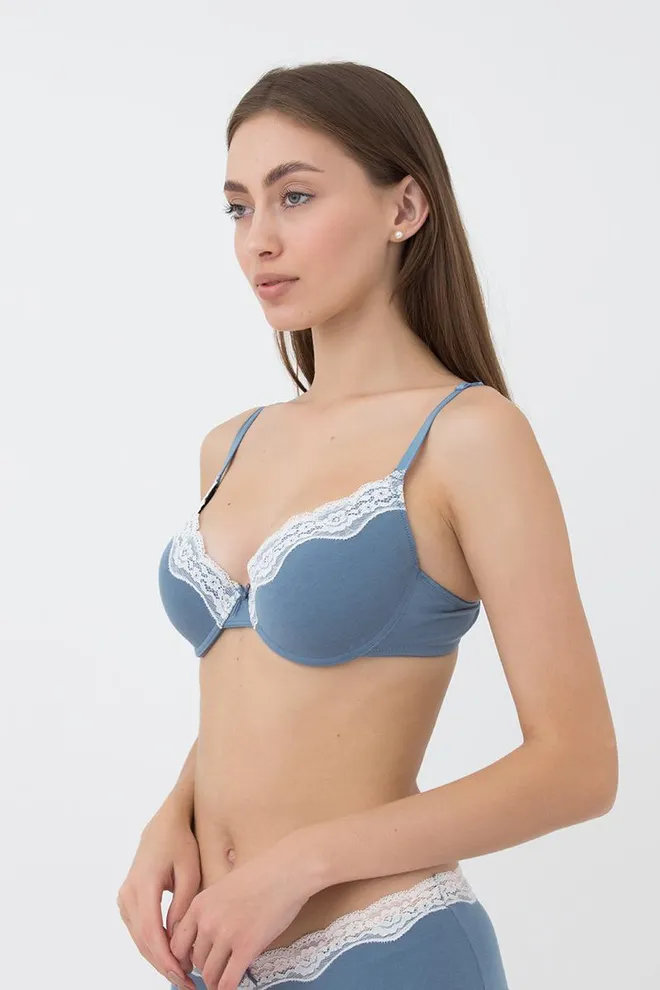 Бюстгальтер с формованной чашкой Medeya 1522/61 Giulia (blue)