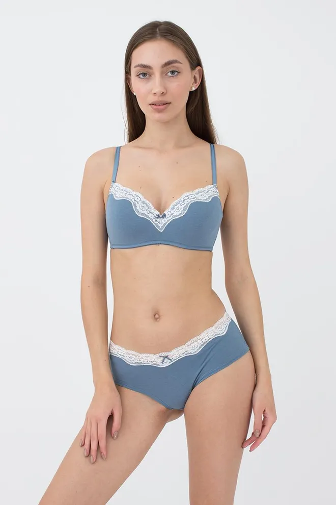 Женские трусы хипстеры Medeya 2602/61 Giulia (blue)