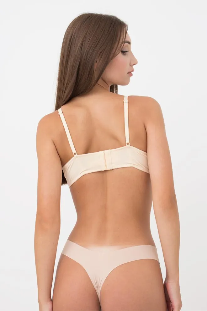 Бюстгальтер с формованными чашками Monica 1213/21 Giulia с формованными чашками TM GIULIA  (beige), бежевый