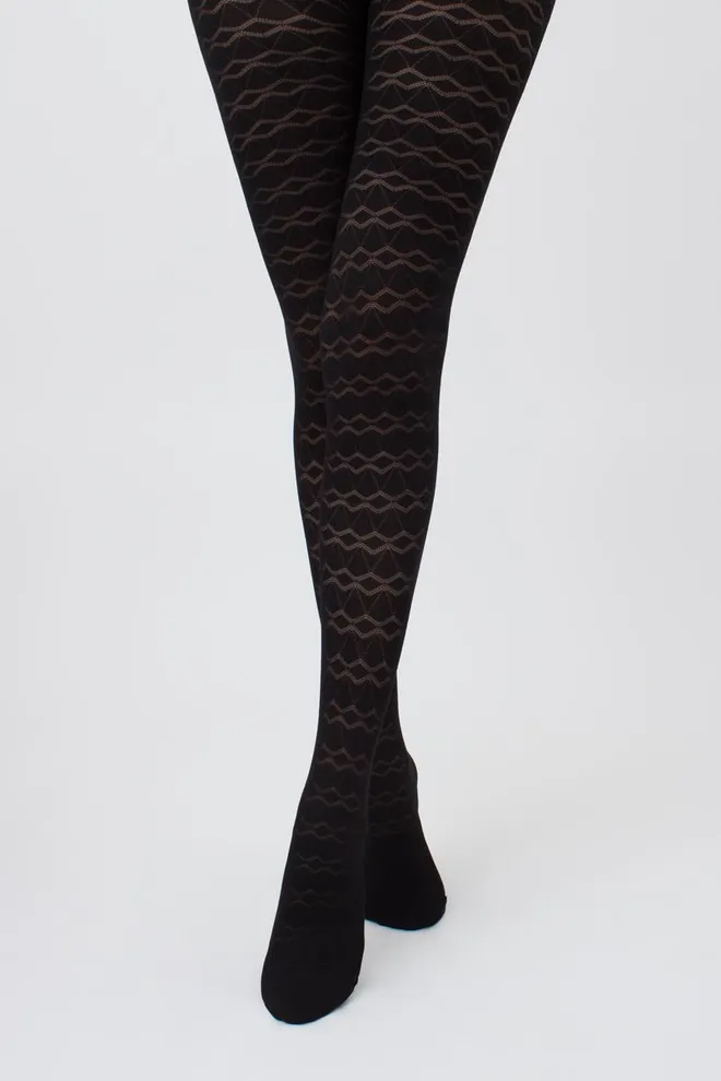 Колготки з ромбами Nina 60 den model 1 Giulia (nero)