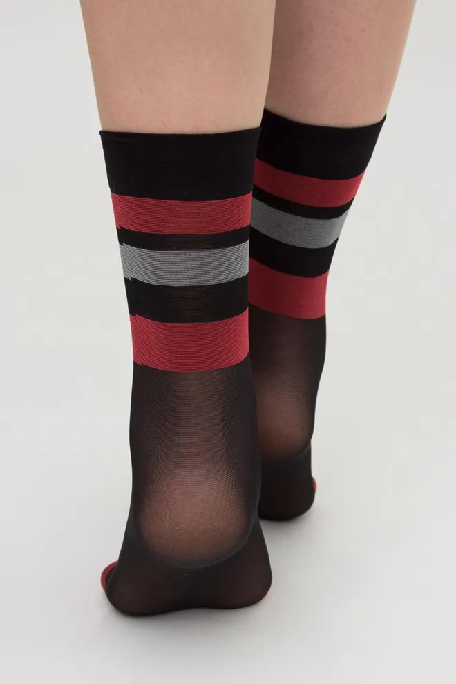 Носки женские капроновые NN-18 Calzino Giulia (nero), черный