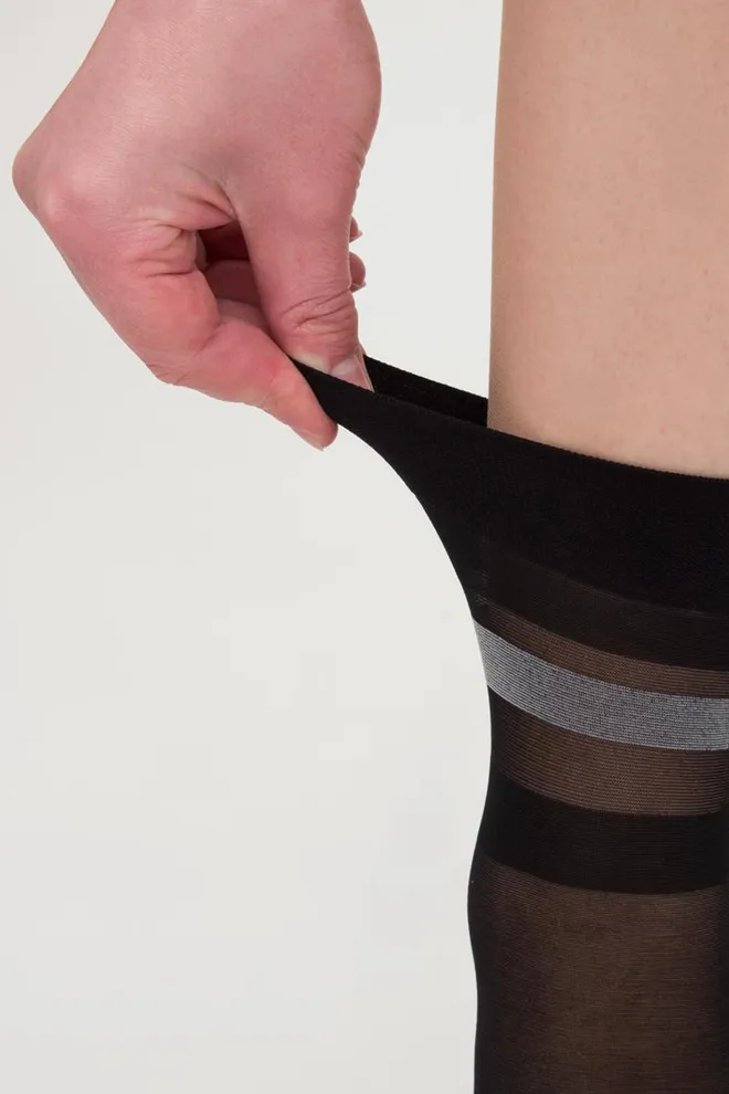 Носки женские капроновые NN-20 Calzino Giulia (nero), черный