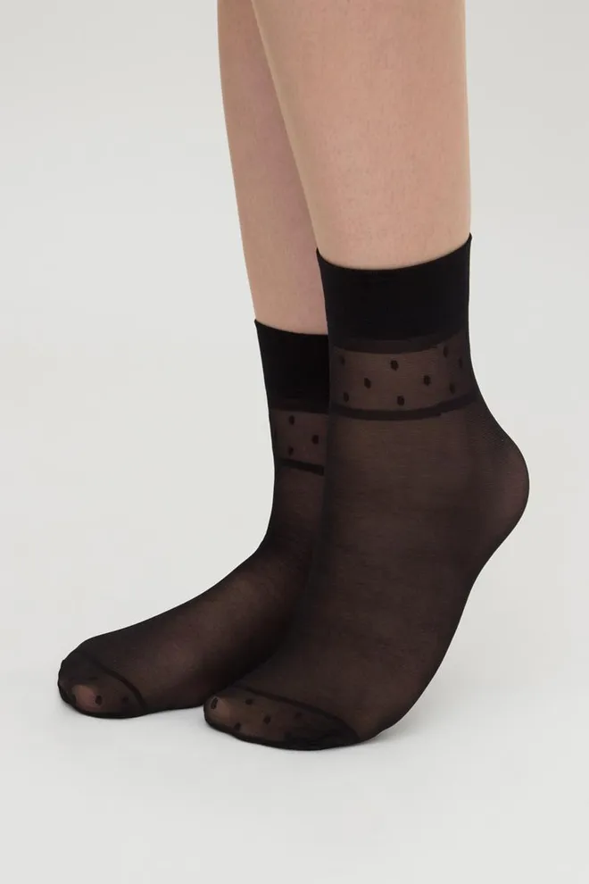 Носки женские капроновые NN-21 Calzino Giulia (nero)