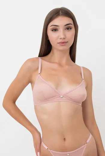 Бюстгальтер бралетт Nude 1611/40 Giulia (powder)