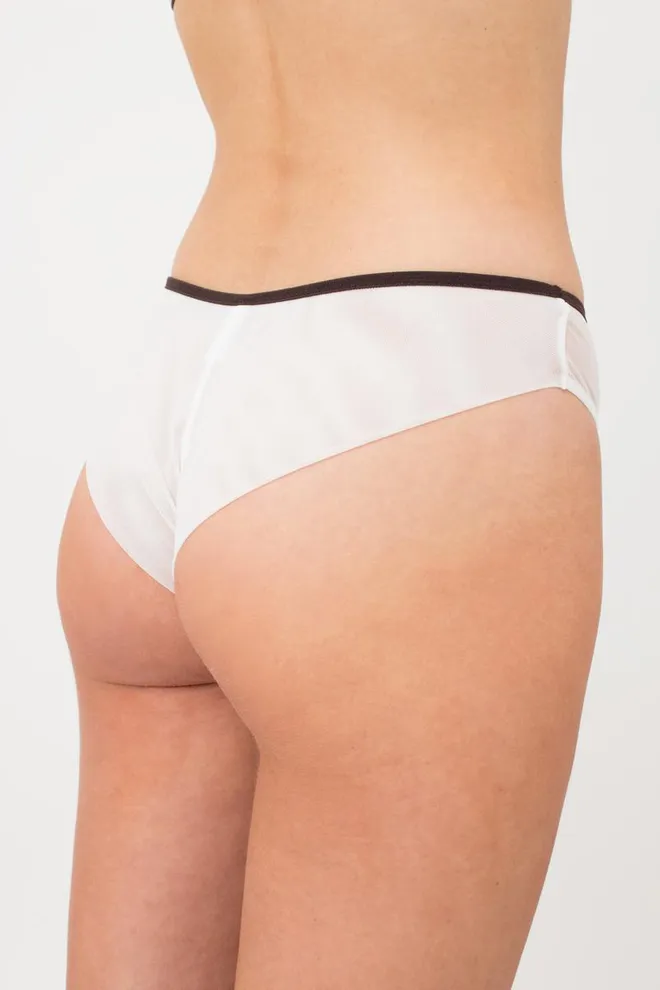 Женские трусы бразилиана Orchid blom 2210/40 Giulia (milk/chocolate)