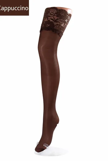 Чулки на силиконовой резинке Passion 20 den Giulia (cappuccino) Чулки на силиконовой резинке Passion 20 den Giulia (cappuccino)