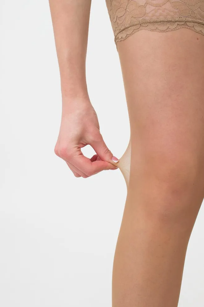 Чулки на силиконовой резинке Passion 20 den Giulia (daino)