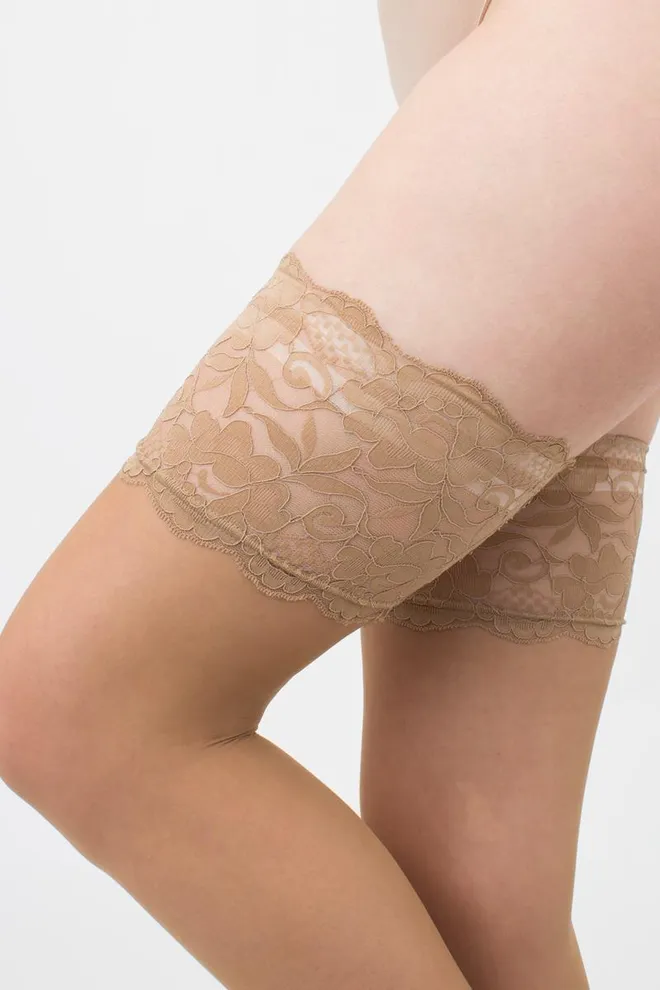 Чулки на силиконовой резинке Passion 20 den Giulia (daino)