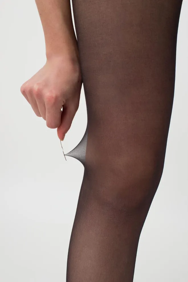 Классические колготки с эффектом без стрелок Perfect 20 den Giulia (nero), черный