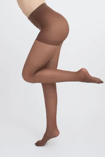 Классические колготки с поддерживающими шортиками Perfect body 40 den xxl Giulia (cappuccino)