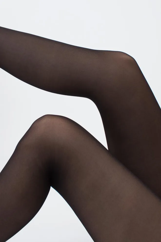 Класичні колготки з підтримуючими шортиками Perfect body 40 den xxl Giulia (nero), чорний