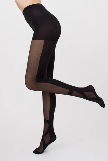 Колготки с имитацией пуантов Pointe 40 den model 1 Giulia (nero)