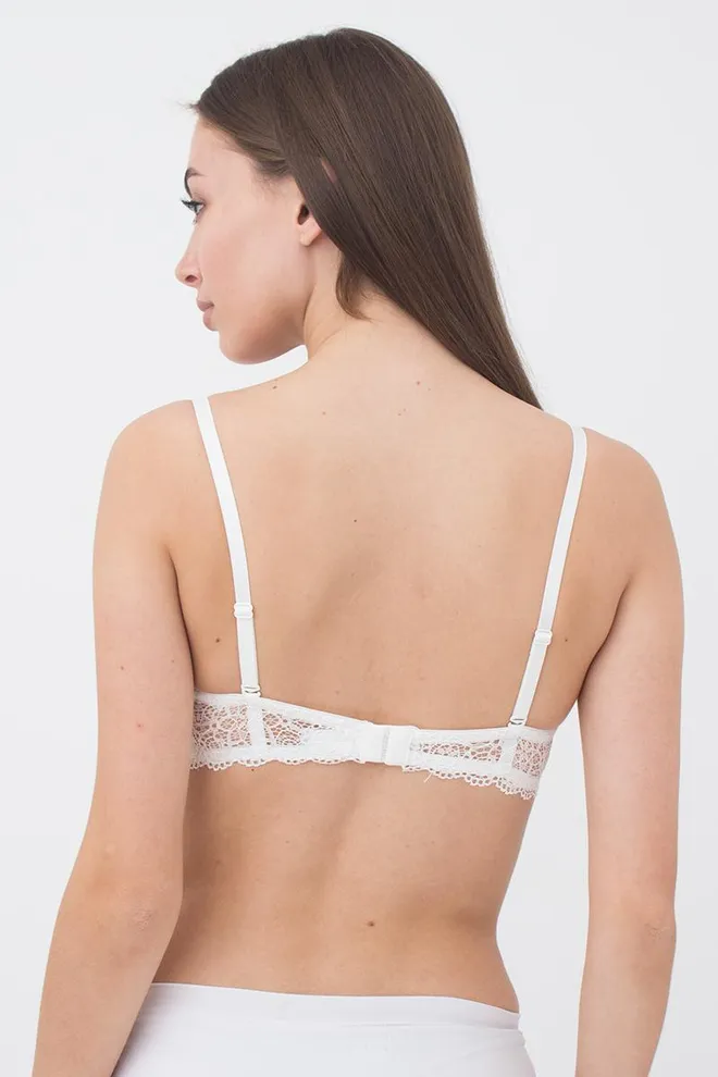 Бюстгальтер балконет Paola 1113/21 Giulia (whisper white), белый