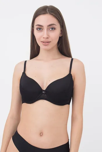 Бюстгальтер с формованной чашкой Patrizia 1133/21 Giulia (black), черный Бюстгальтер с формованной чашкой Patrizia 1133/21 Giulia (black), черный