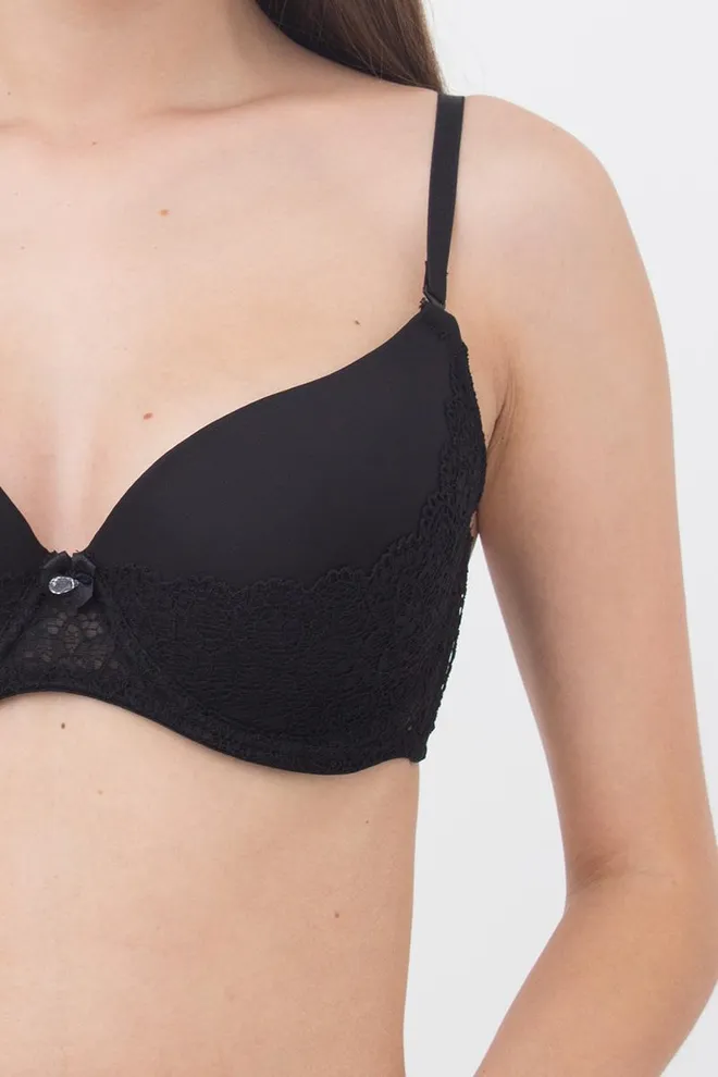 Бюстгальтер с формованной чашкой Patrizia 1133/21 Giulia (black), черный