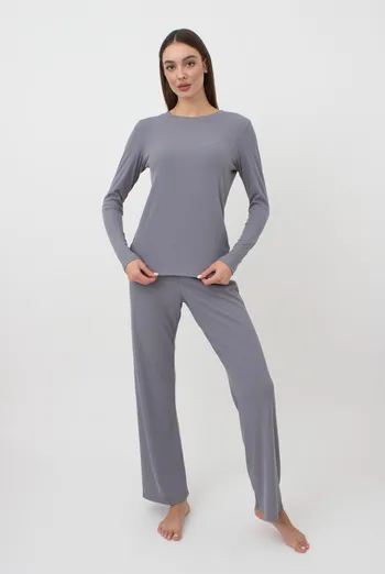 Комплект в рубчик RIB 5312/010 Giulia (grey), серый