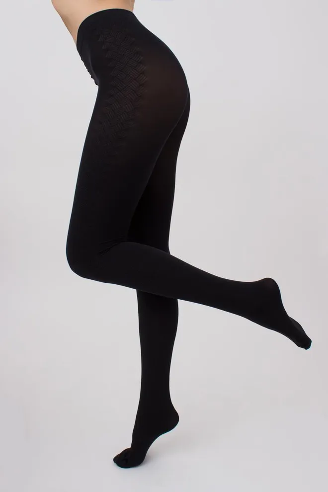 Колготки с узором Salient 100 den model 3 Giulia (nero)