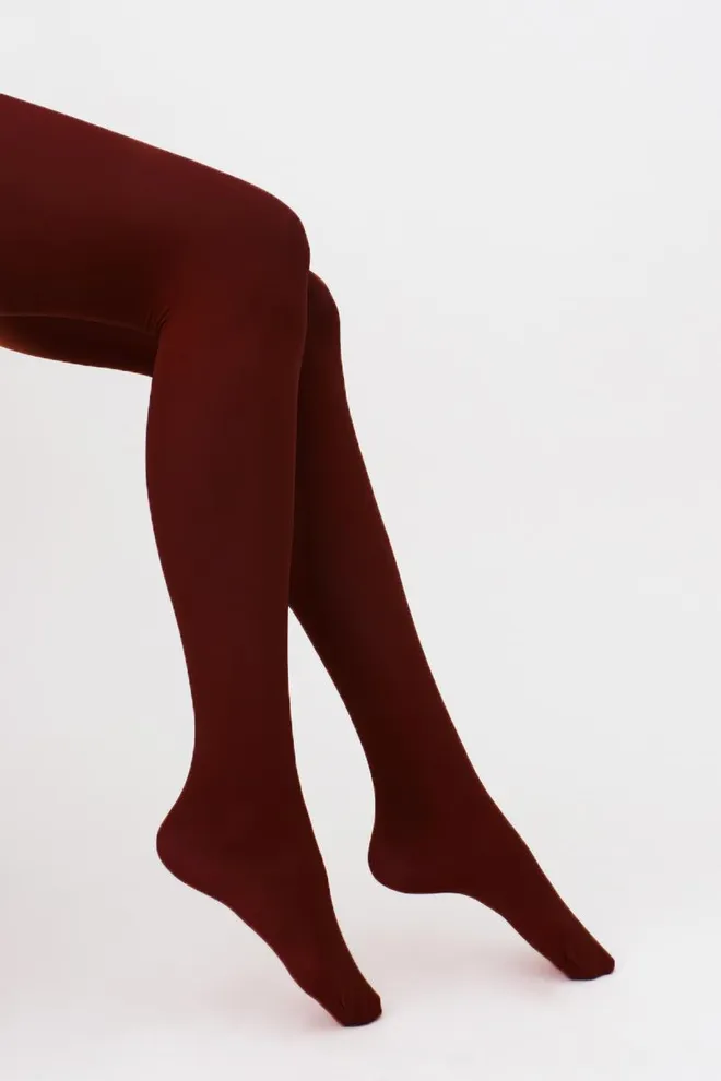 Колготки цветные Samba 40 den Giulia (marsala)
