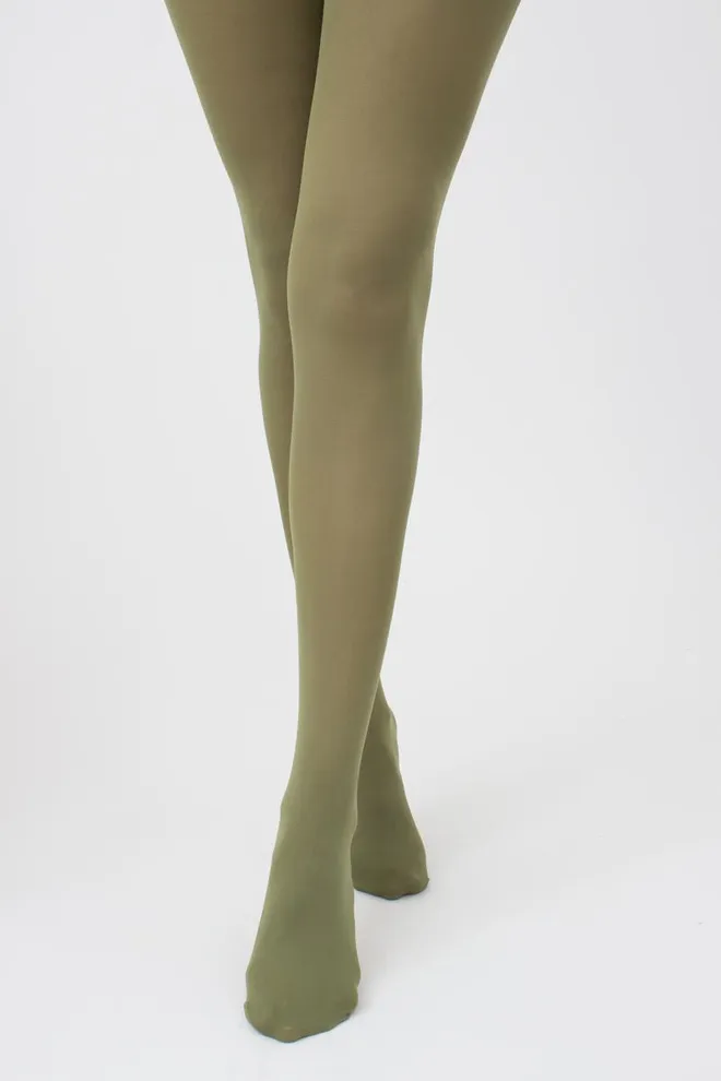 Колготки кольорові Samba 40 den Giulia (capulet olive)