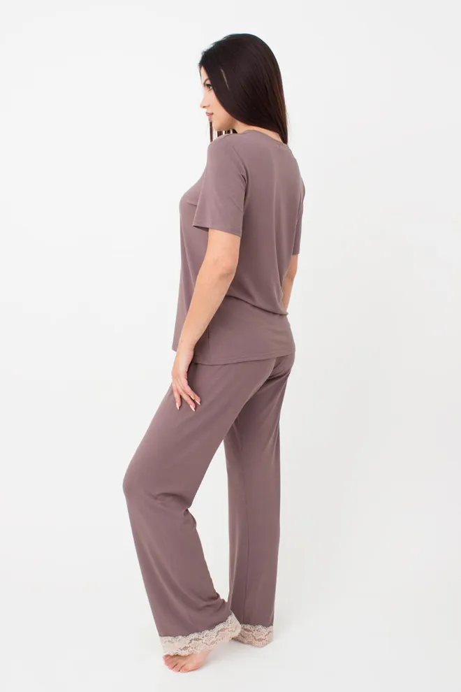 Пижама женская со штанами Sand Storm 5119/031 Giulia (cappuccino)