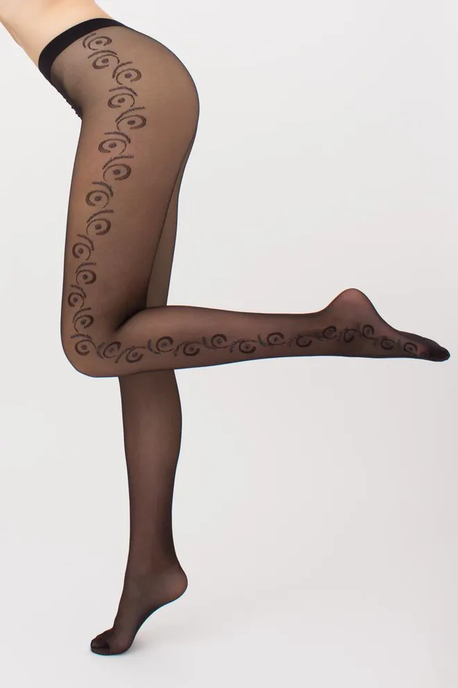 Колготки с рисунком Santina 20 den model 10 Giulia (nero)