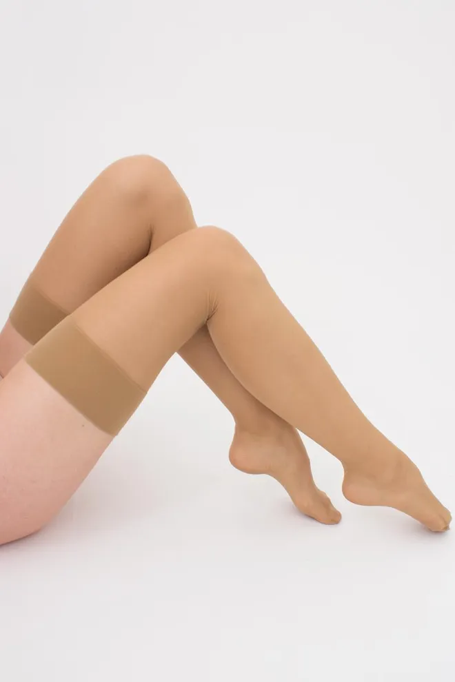 Чулки под пояс Segreto 20 den Giulia (daino)