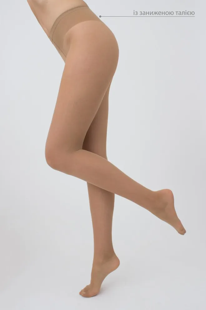 Класичні колготки із заниженою талією Sensi VB 20 den Giulia (daino), бежевий