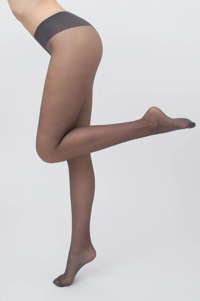 Классические колготки с заниженной талией Sensi VB 20 den Giulia (fumo), серый