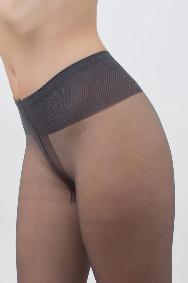 Классические колготки с заниженной талией Sensi VB 20 den Giulia (fumo), серый