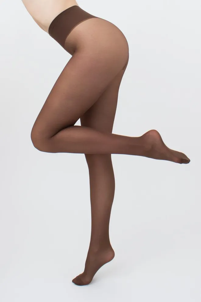 Классические колготки с заниженной талией Sensi VB 40 den Giulia (cappuccino), коричневый