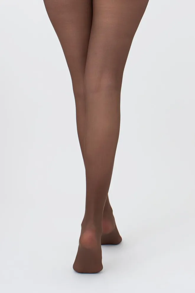 Классические колготки с заниженной талией Sensi VB 40 den Giulia (cappuccino), коричневый